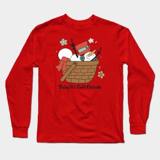 Baby Snowman It's Cold Outside Long Sleeve T-Shirt